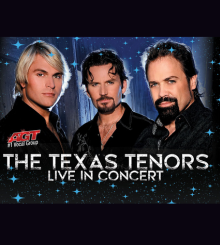 The Texas Tenors | Pearson Lakes Art Center